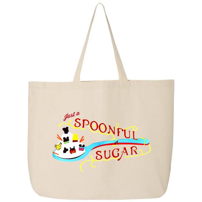 Just A Spoonful Of Sugar Graphic Tee 25L Jumbo Tote