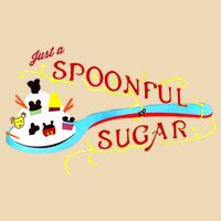 Just A Spoonful Of Sugar Graphic Tee 25L Jumbo Tote