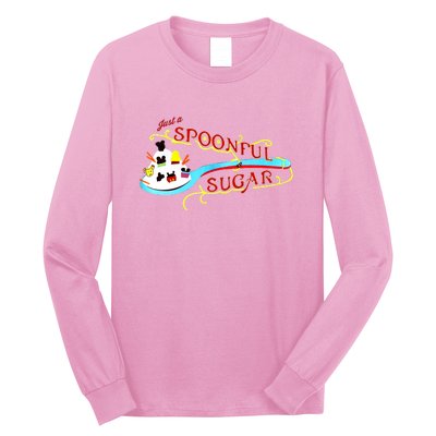 Just A Spoonful Of Sugar Graphic Tee Long Sleeve Shirt