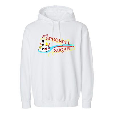 Just A Spoonful Of Sugar Graphic Tee Garment-Dyed Fleece Hoodie
