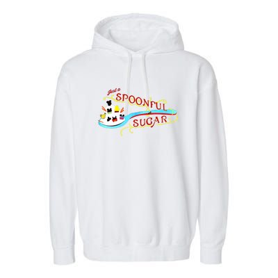 Just A Spoonful Of Sugar Graphic Tee Garment-Dyed Fleece Hoodie