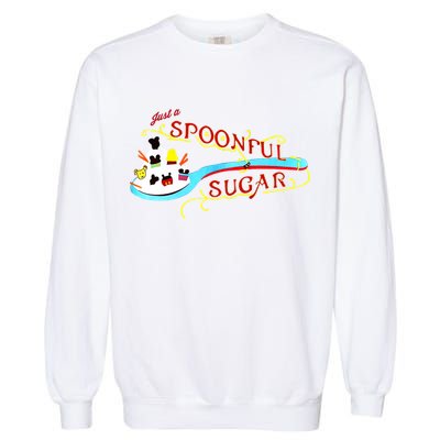 Just A Spoonful Of Sugar Graphic Tee Garment-Dyed Sweatshirt