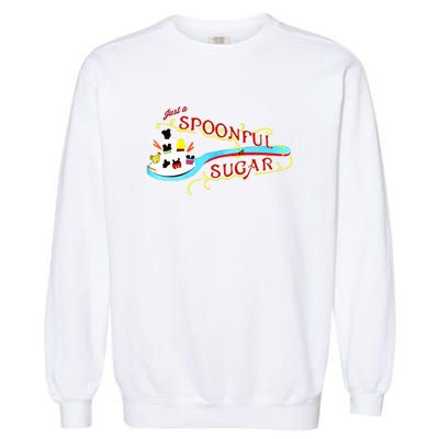 Just A Spoonful Of Sugar Graphic Tee Garment-Dyed Sweatshirt