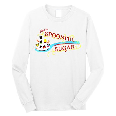 Just A Spoonful Of Sugar Graphic Tee Long Sleeve Shirt