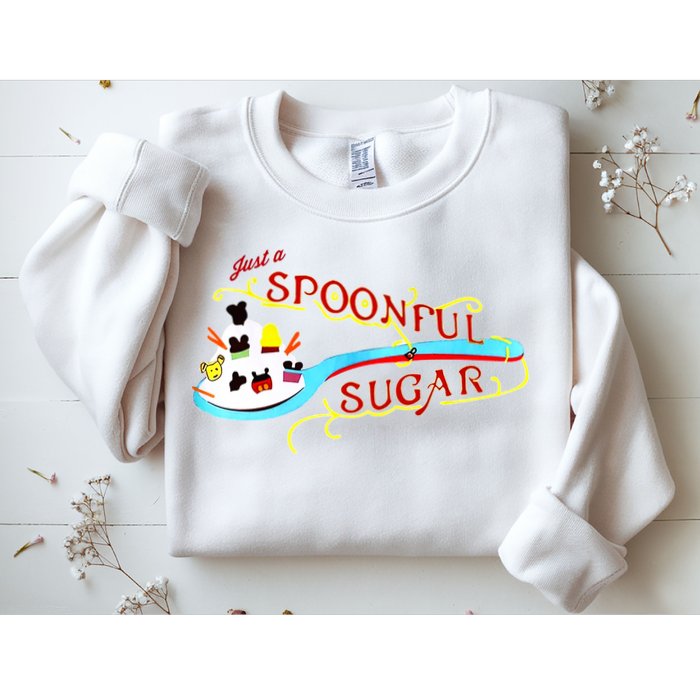 Just A Spoonful Of Sugar Graphic Tee Sweatshirt
