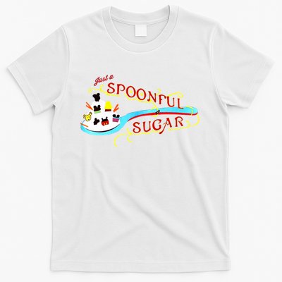 Just A Spoonful Of Sugar Graphic Tee T-Shirt