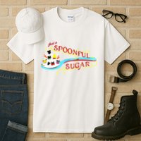 Just A Spoonful Of Sugar Graphic Tee Tall T-Shirt