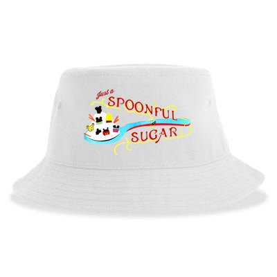 Just A Spoonful Of Sugar Graphic Tee Sustainable Bucket Hat
