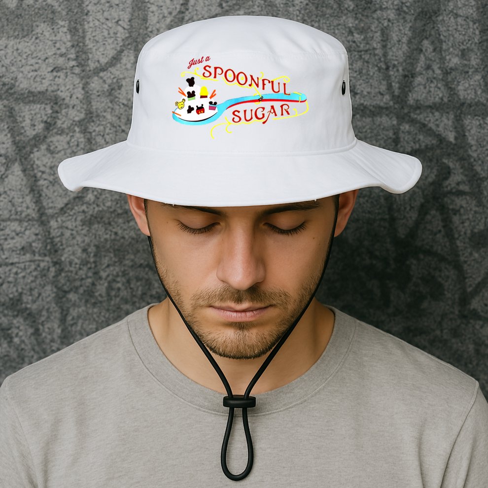 Just A Spoonful Of Sugar Graphic Tee Bucket Hat