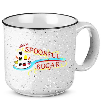 Just A Spoonful Of Sugar Graphic Tee 15oz Campfire Ceramic Mug