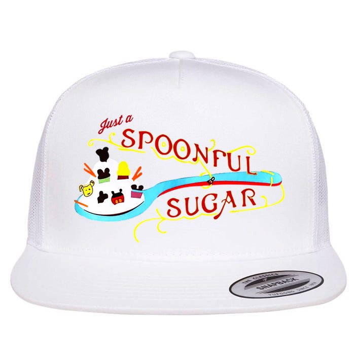 Just A Spoonful Of Sugar Graphic Tee Flatbill Hat