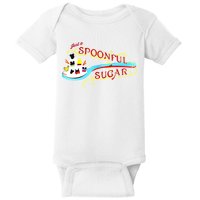Just A Spoonful Of Sugar Graphic Tee Baby Bodysuit
