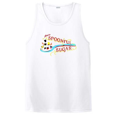 Just A Spoonful Of Sugar Graphic Tee PosiCharge Competitor Tank