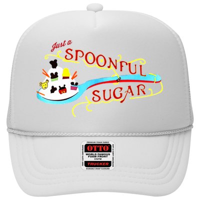 Just A Spoonful Of Sugar Graphic Tee Trucker Hat