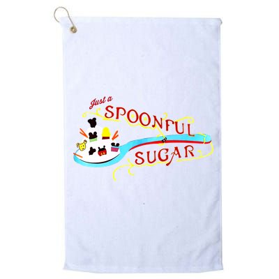 Just A Spoonful Of Sugar Graphic Tee Golf Towel