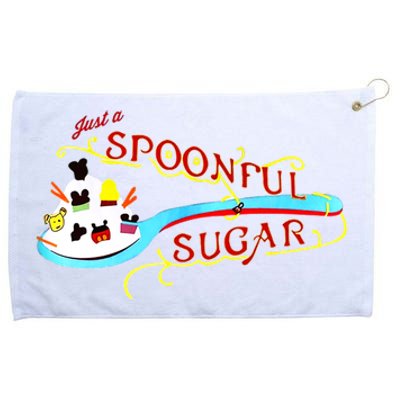 Just A Spoonful Of Sugar Graphic Tee Grommeted Golf Towel