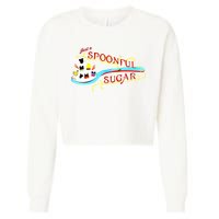 Just A Spoonful Of Sugar Graphic Tee Cropped Pullover Crew