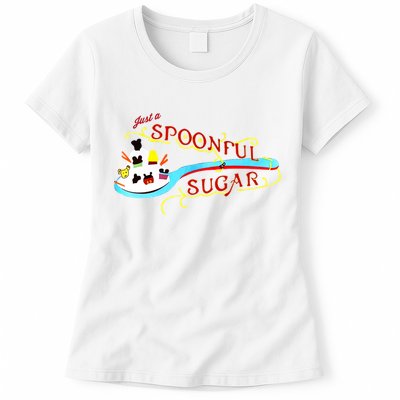 Just A Spoonful Of Sugar Graphic Tee Womens T-Shirt