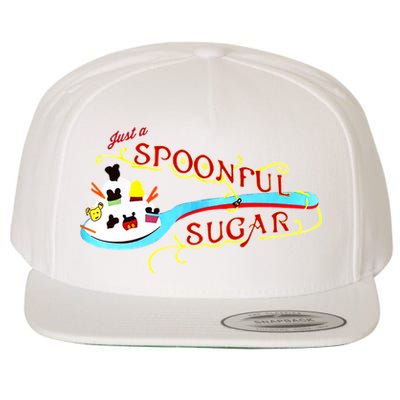 Just A Spoonful Of Sugar Graphic Tee Wool Snapback Cap