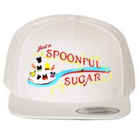 Just A Spoonful Of Sugar Graphic Tee Wool Snapback Cap