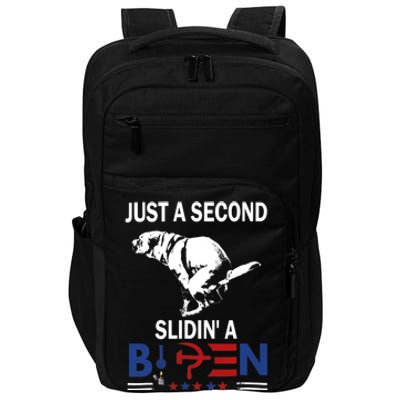 Just A Second Slidin A Biden Impact Tech Backpack