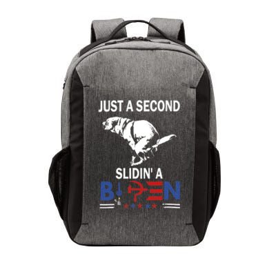 Just A Second Slidin A Biden Vector Backpack