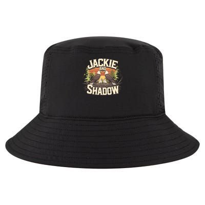 Jackie And Shadow Bald Eagle Vintage Nature And Eegle Lovers  Cool Comfort Performance Bucket Hat