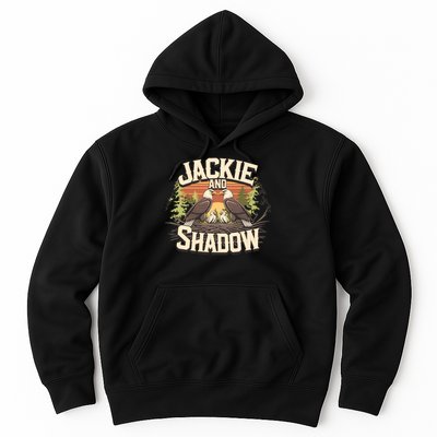 Jackie And Shadow Bald Eagle Vintage Nature And Eegle Lovers  Hoodie