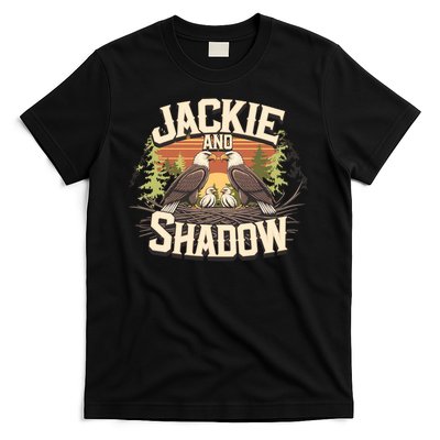 Jackie And Shadow Bald Eagle Vintage Nature And Eegle Lovers  T-Shirt