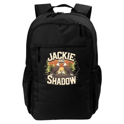 Jackie And Shadow Bald Eagle Vintage Nature And Eegle Lovers  Backpack