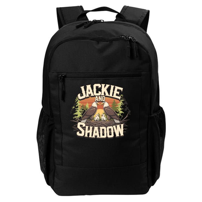 Jackie And Shadow Bald Eagle Vintage Nature And Eegle Lovers  Backpack