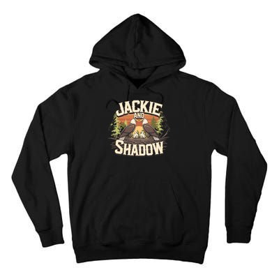 Jackie And Shadow Bald Eagle Vintage Nature And Eegle Lovers  Tall Hoodie