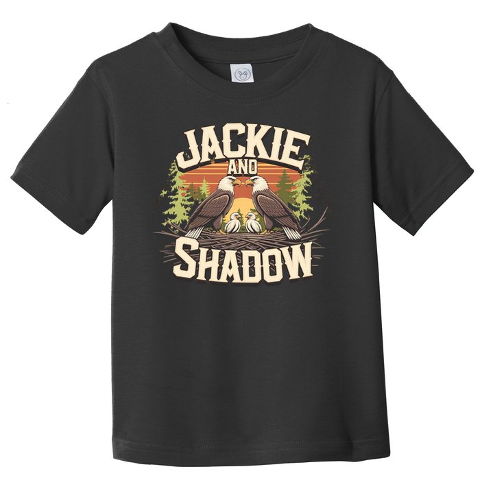 Jackie And Shadow Bald Eagle Vintage Nature And Eegle Lovers  Toddler T-Shirt
