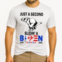 Just A Second Slidin' A Biden Cooling Performance Crew T-Shirt