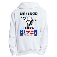 Just A Second Slidin' A Biden Urban Pullover Hoodie