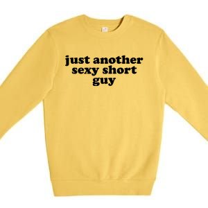 Just Another Sexy Short Guy Funny Premium Crewneck Sweatshirt