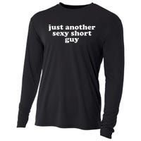 Just Another Sexy Short Guy Funny Cooling Performance Long Sleeve Crew