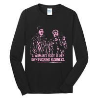 Jay And Silent Bob A WomanS Body Is Her Own Business Tall Long Sleeve T-Shirt