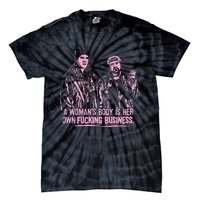 Jay And Silent Bob A WomanS Body Is Her Own Business Tie-Dye T-Shirt