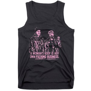 Jay And Silent Bob A WomanS Body Is Her Own Business Tank Top