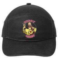 Jay And Silent Bob Buddy Christ Circle Portrait 7-Panel Snapback Hat