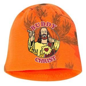 Jay And Silent Bob Buddy Christ Circle Portrait Kati - Camo Knit Beanie