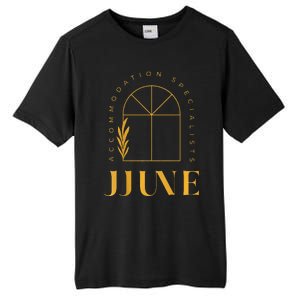 Jjune Accommodation Specialists Frontback Gold Tall Fusion ChromaSoft Performance T-Shirt