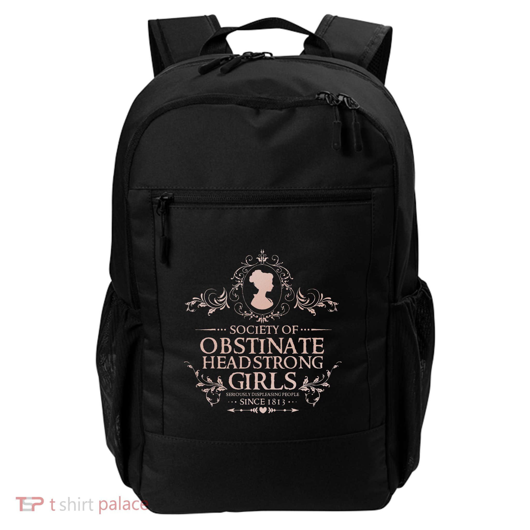 Jane Austen Society Of Obstinate Headstrong Daily Commute Backpack
