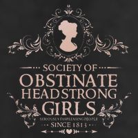 Jane Austen Society Of Obstinate Headstrong Golf Towel