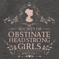 Jane Austen Society Of Obstinate Headstrong Vector Backpack