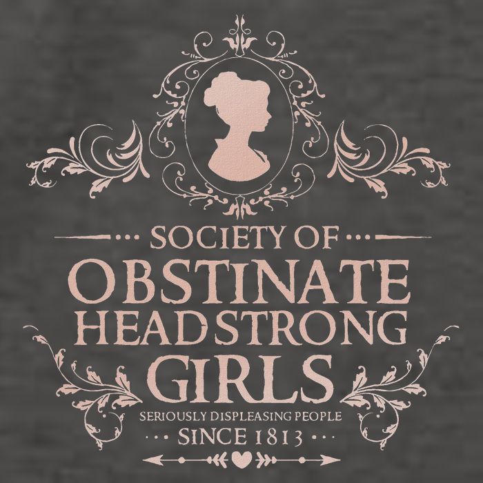 Jane Austen Society Of Obstinate Headstrong Vector Backpack