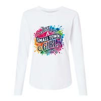 Just A Small Town Girl Womens Cotton Relaxed Long Sleeve T-Shirt