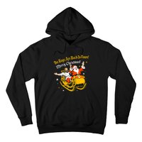 Jesus And Santa Claus The Boy Are Back In A Town Christmas Hoodie