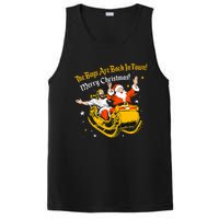 Jesus And Santa Claus The Boy Are Back In A Town Christmas PosiCharge Competitor Tank